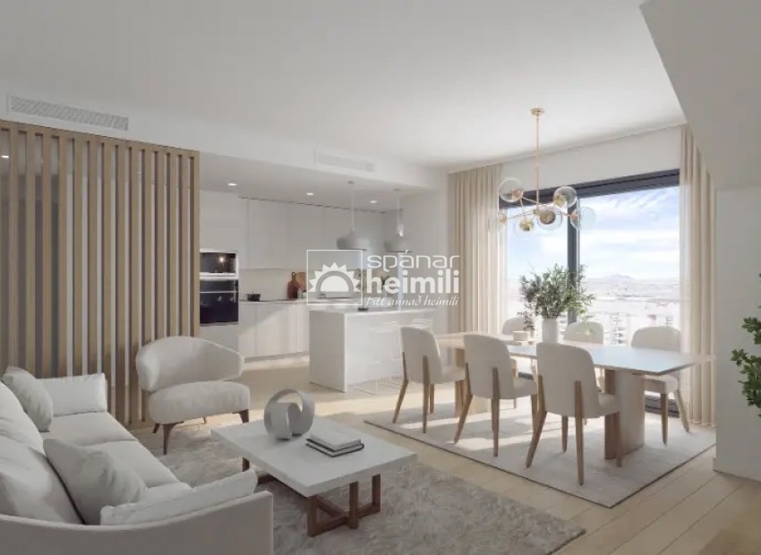 New Build - Apartment -
Alicante area - Alicante