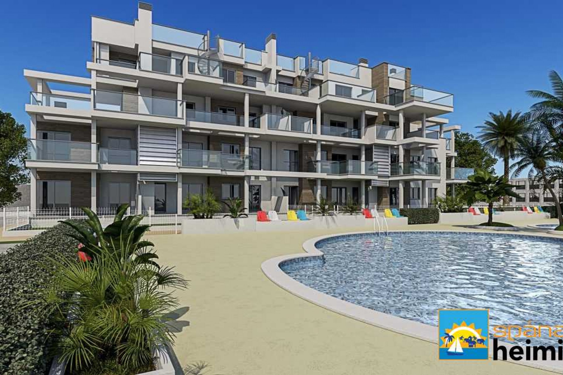 New Build - Apartment -
Denia