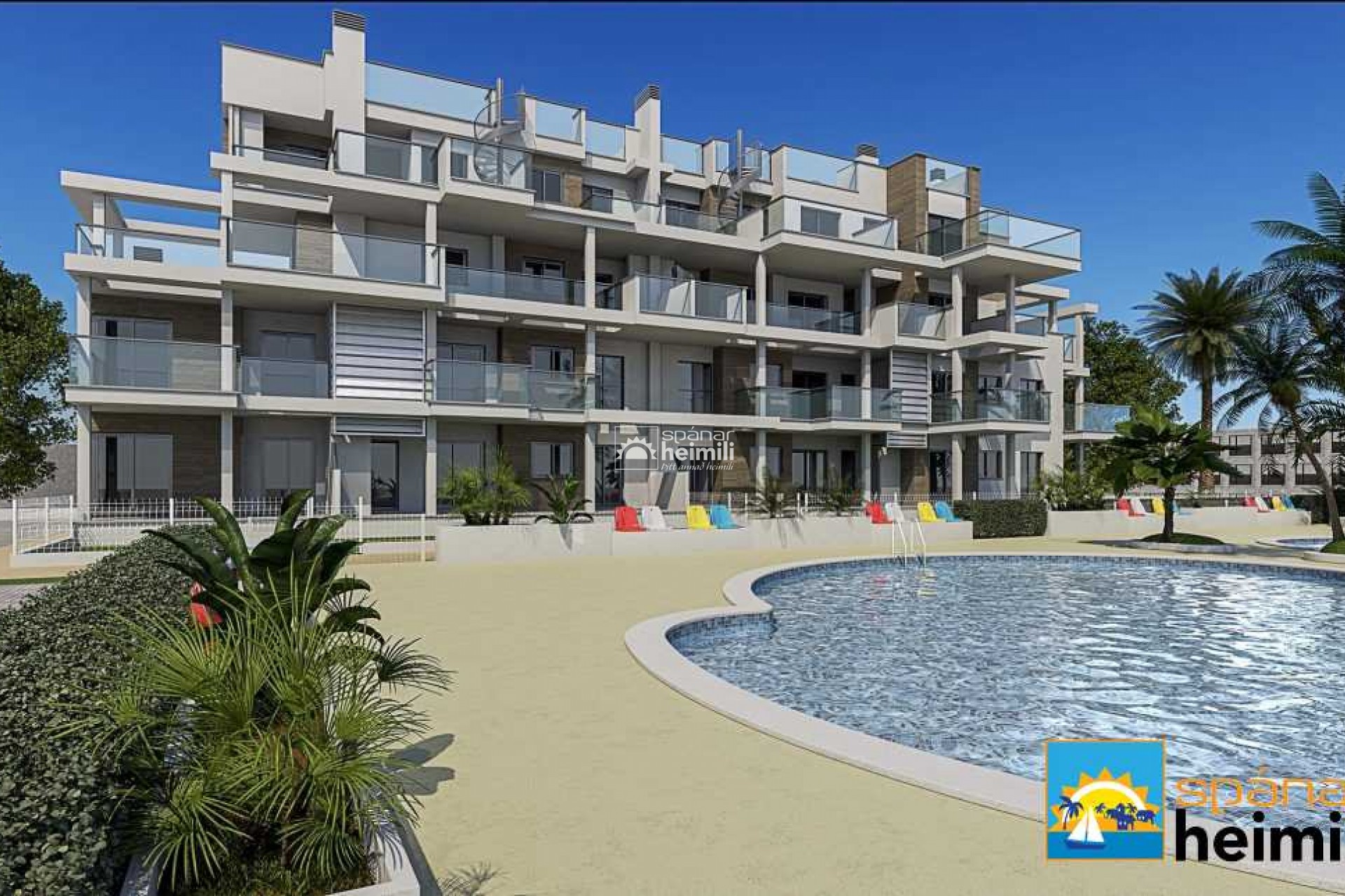 New Build - Apartment -
Denia