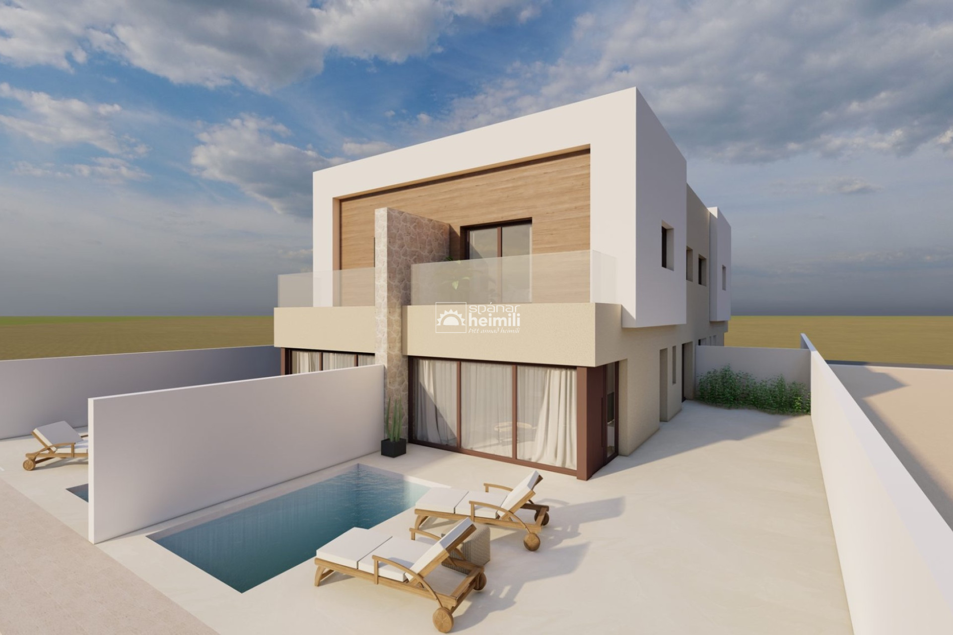 Nieuwbouw - Geschakelde woning -
Santiago de la Ribera