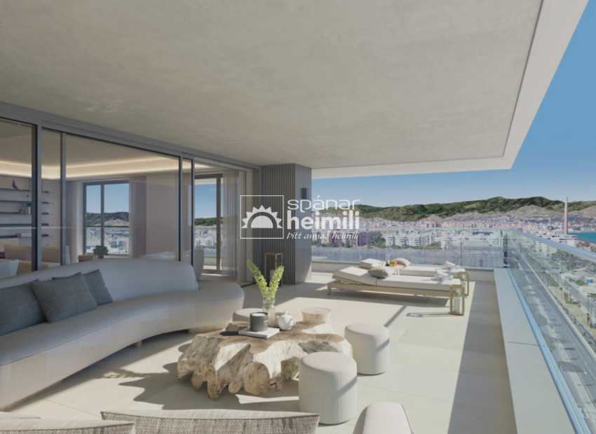 Nieuwbouw - Penthouse -
Malaga - Málaga