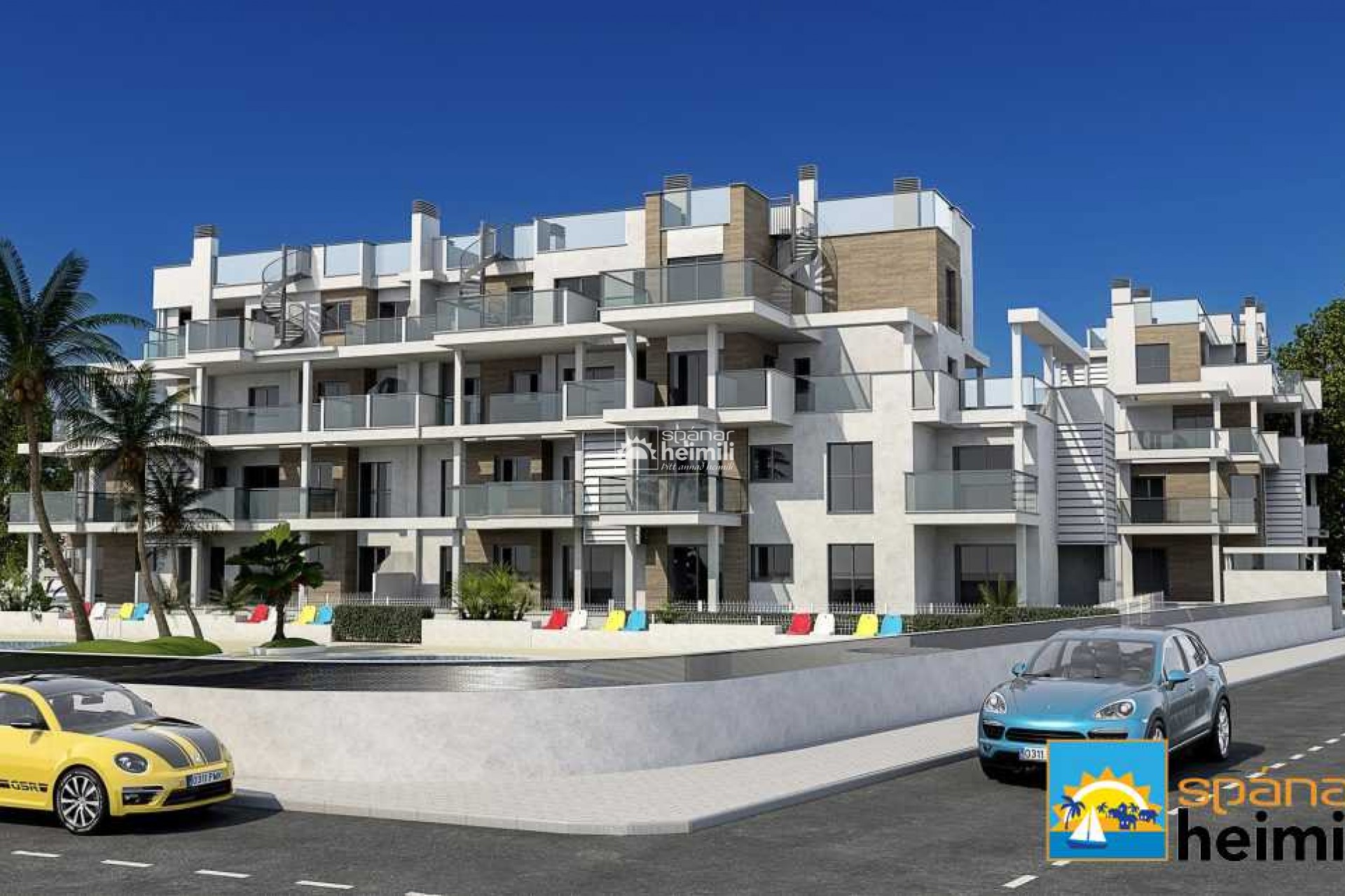 Nouvelle construction - Appartement -
Denia