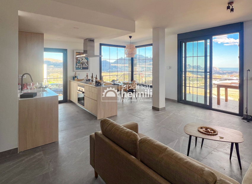 Nouvelle construction - Maison jumelée d’un côté -
La Nucia/Polop - Polop 