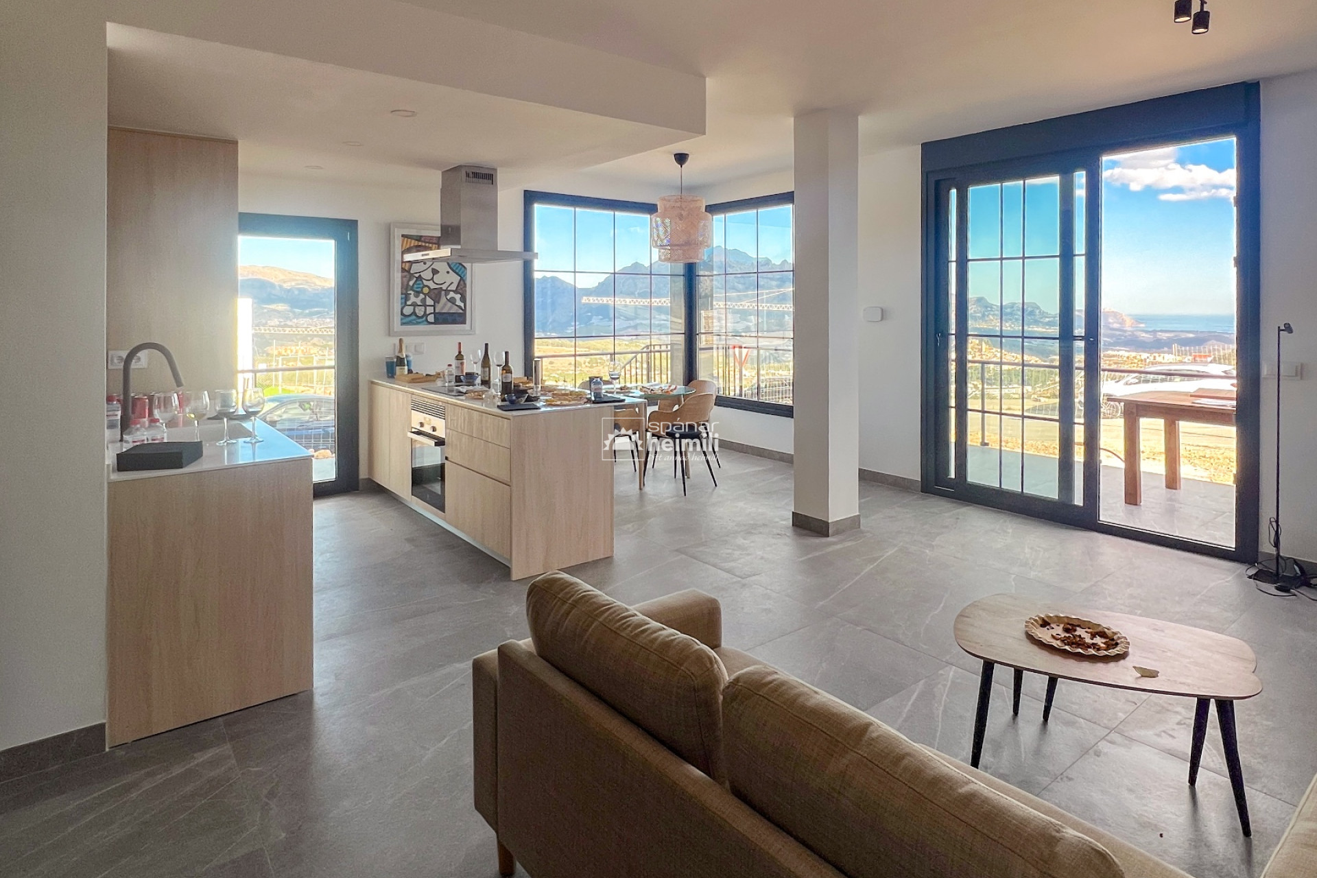 Nouvelle construction - Maison jumelée d’un côté -
La Nucia/Polop - Polop 