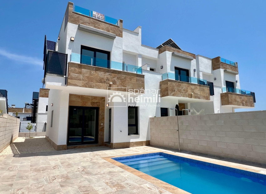 Nouvelle construction - Maison jumelée d’un côté -
Polop de la Marina  - polop