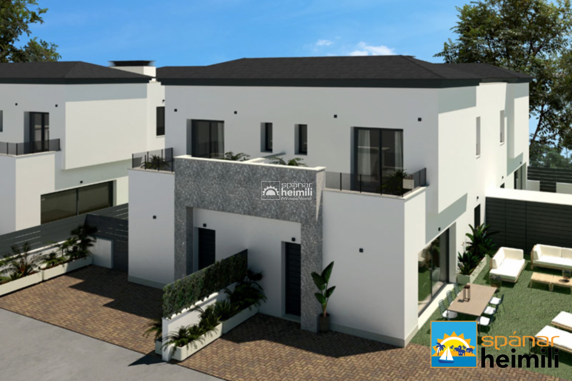 Nybyggeri - Halvåbent hus -
Gran Alicant