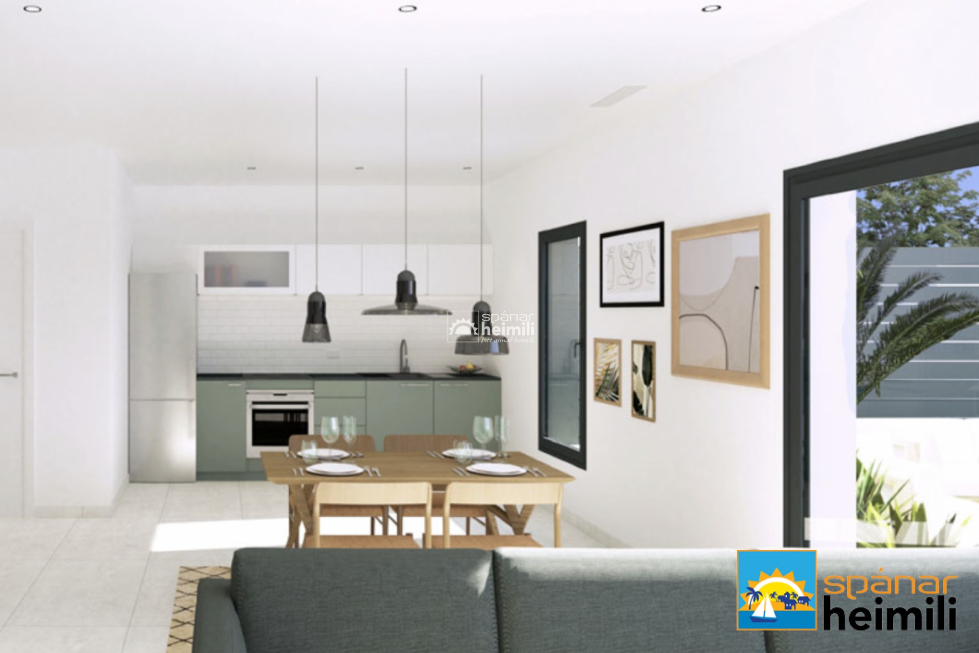 Nybyggeri - Halvåbent hus -
Gran Alicant