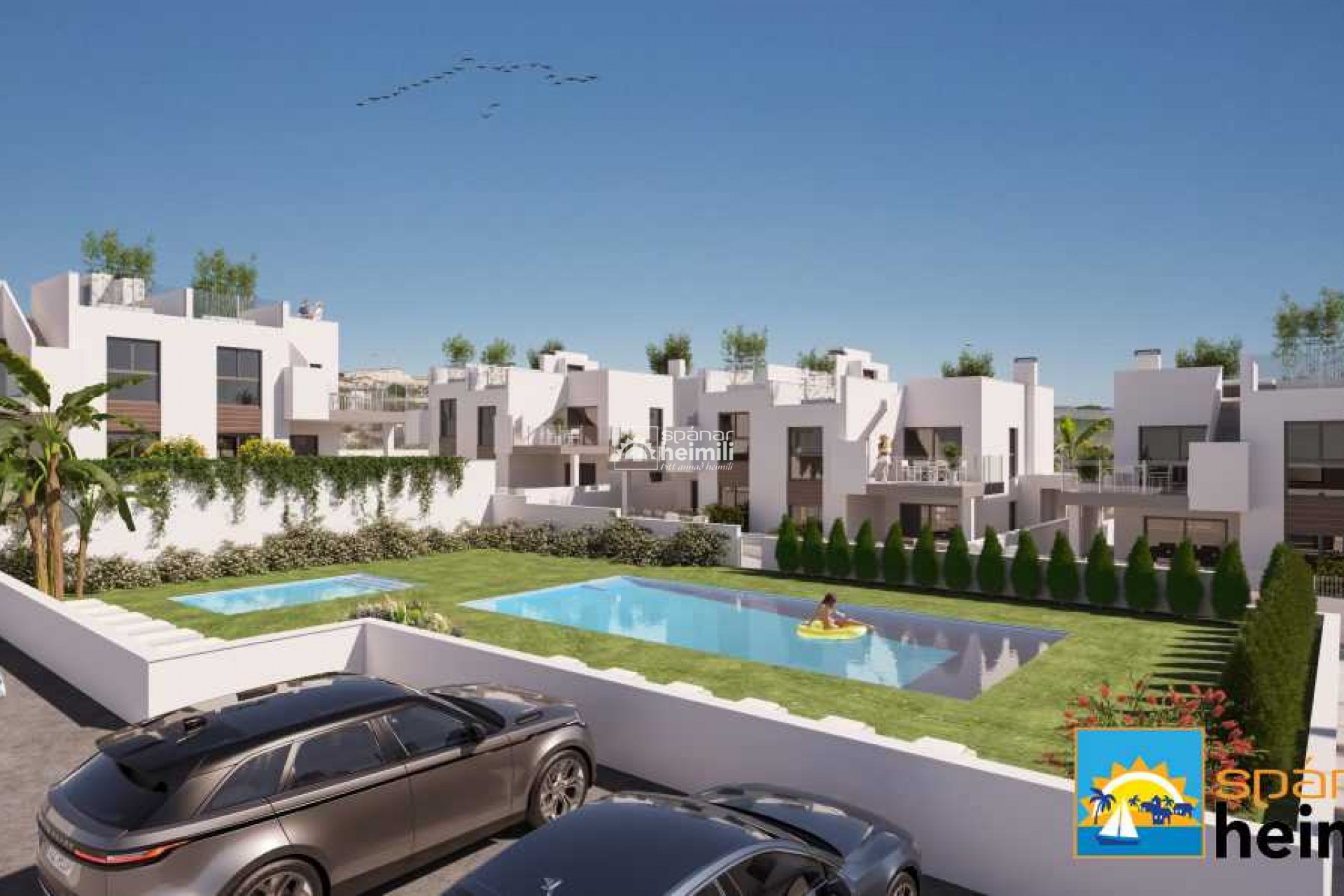 Nybyggeri - Lejlighed i dobbelthus -
Vistabella