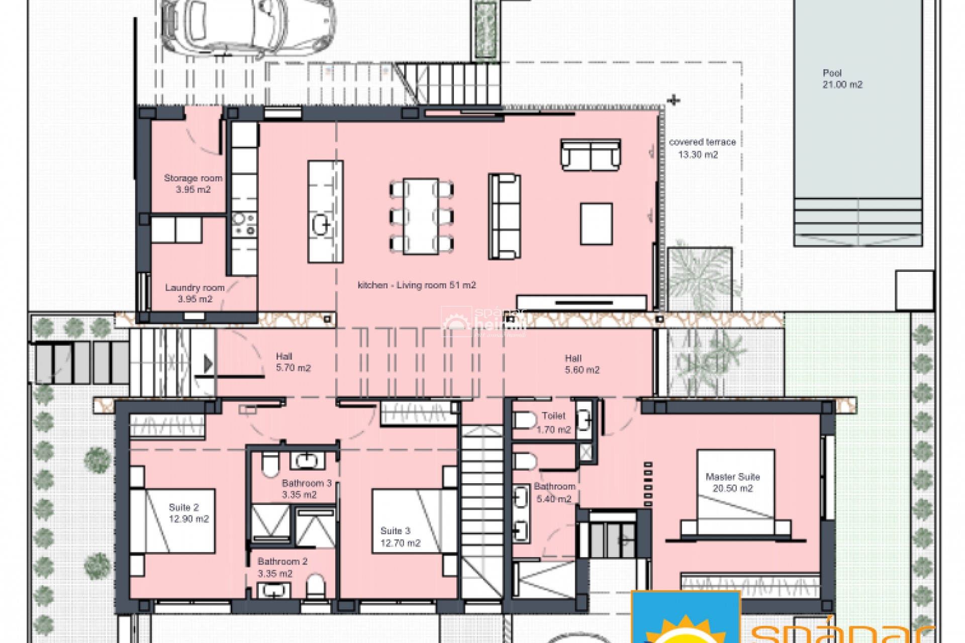 Nýbygging - Einbýli -
Santa Rosalia