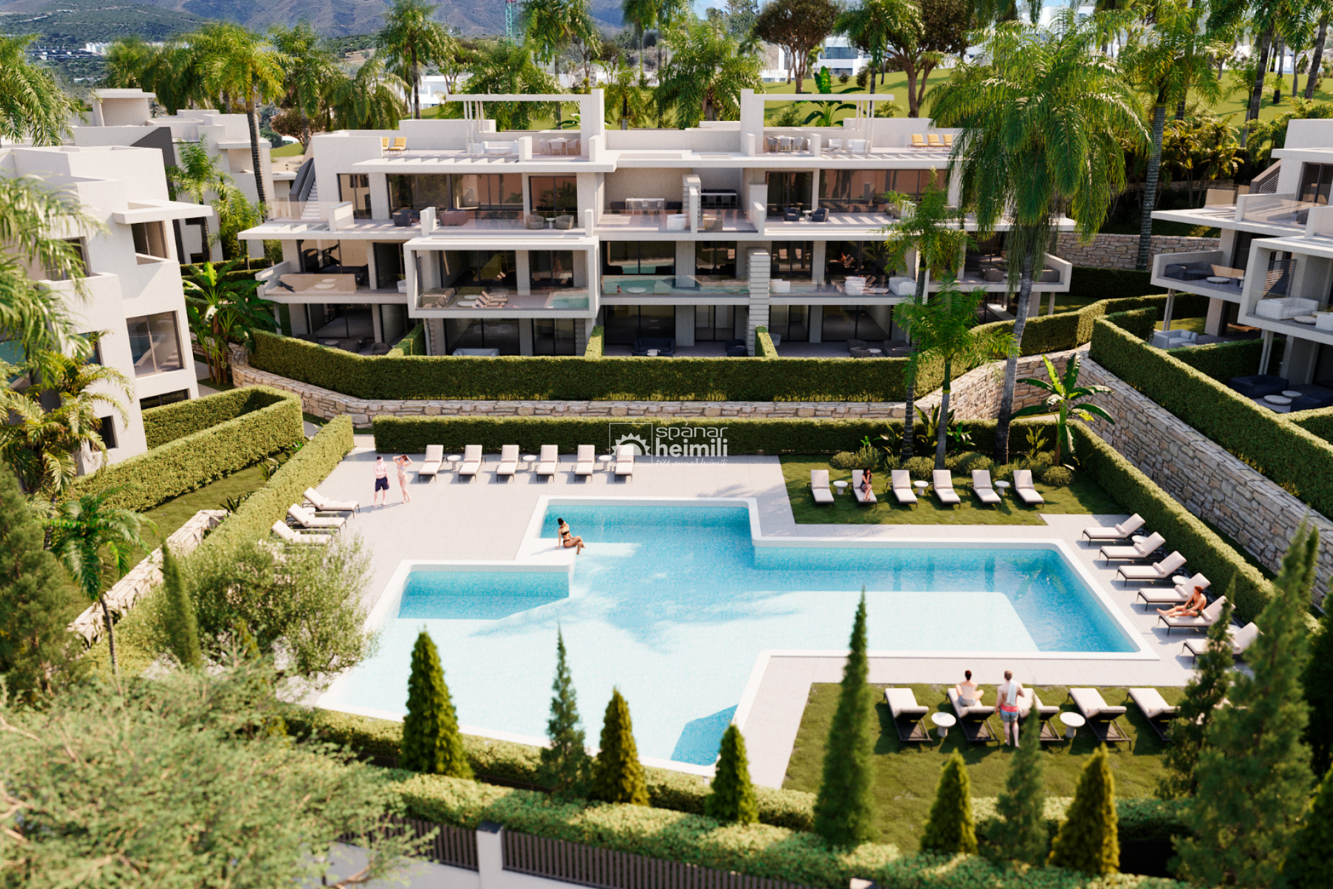 Nýbygging - Íbúð í fjölbýli -
Málaga/Marbella - Marbella
