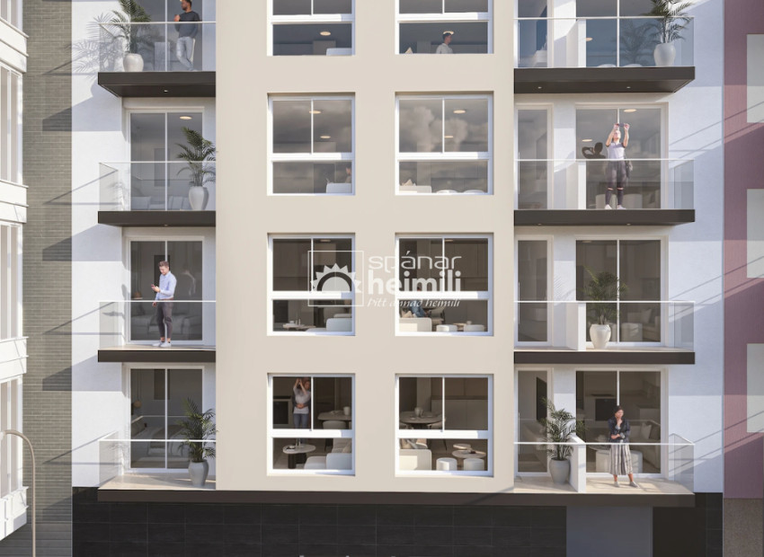 Nýbygging - Íbúð í fjölbýli -
Torrevieja - Centro