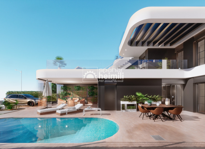 Obra nueva - Casa semi-adosada -
Los Alcazares