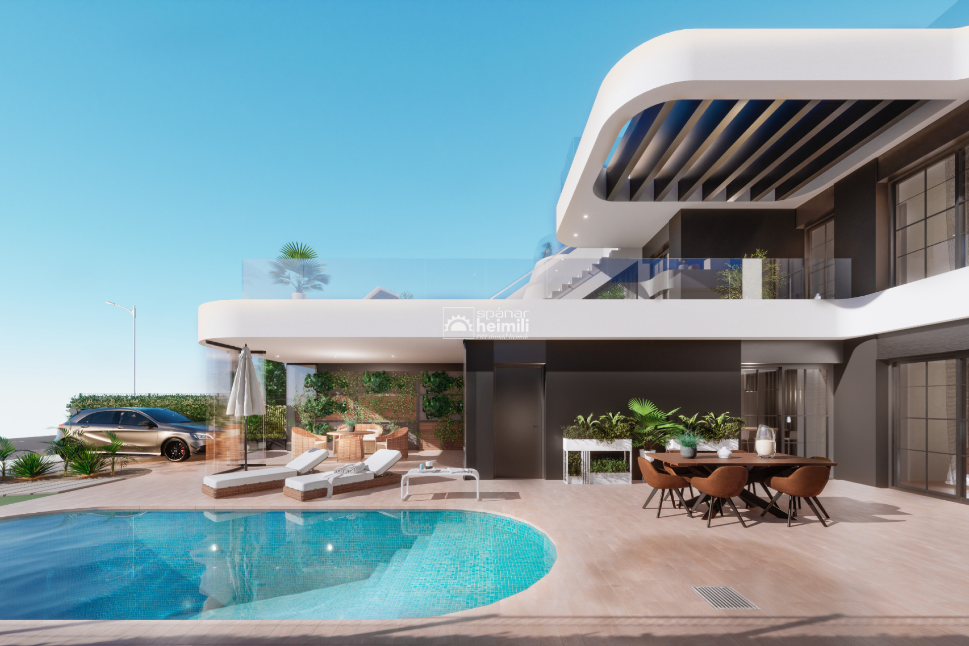 Obra nueva - Casa semi-adosada -
Los Alcazares