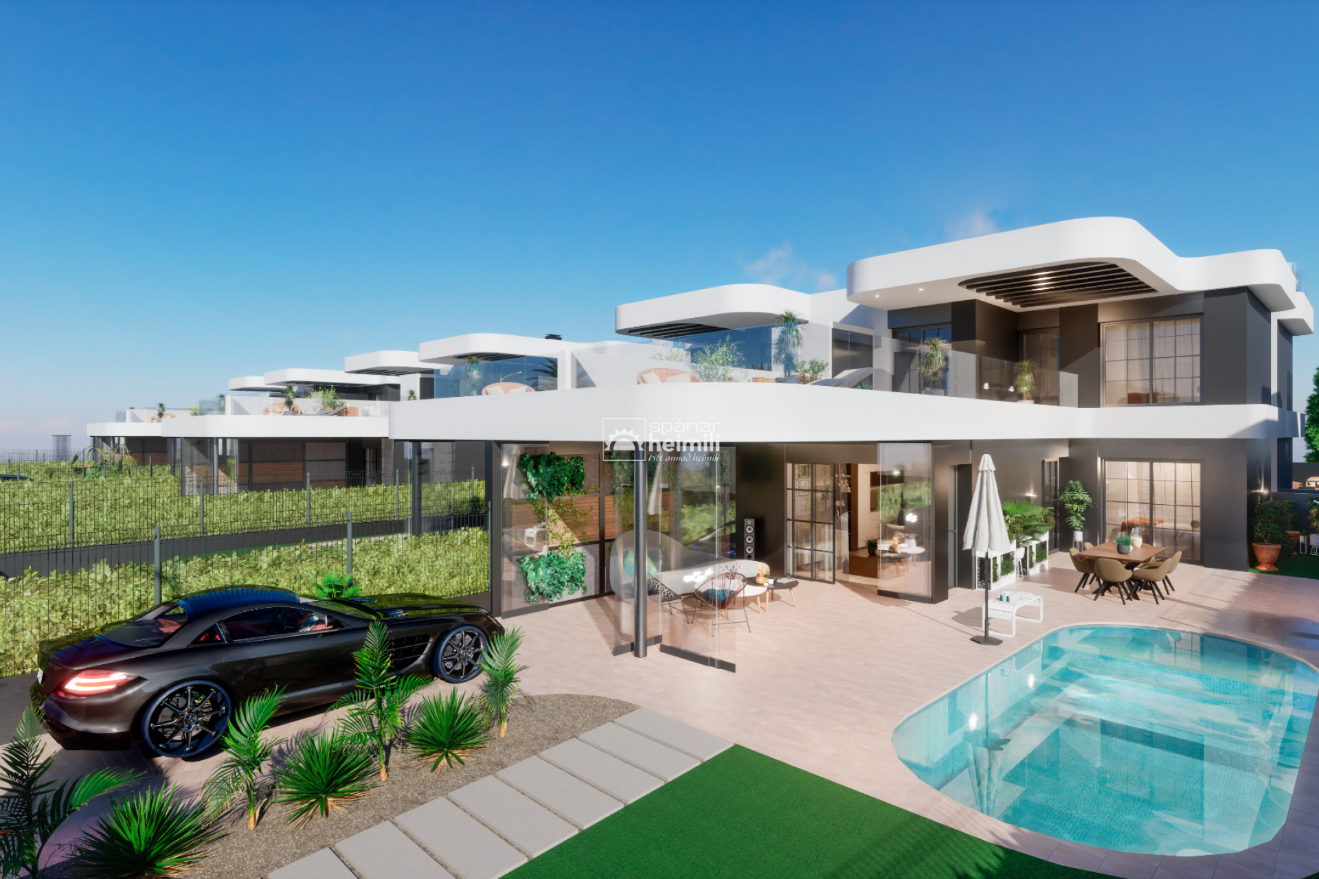 Obra nueva - Casa semi-adosada -
Los Alcazares