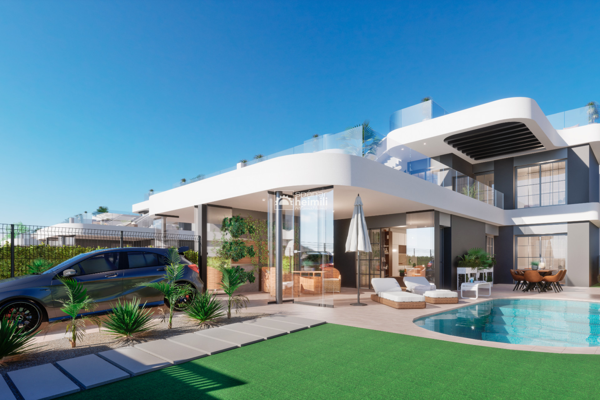 Obra nueva - Casa semi-adosada -
Los Alcazares