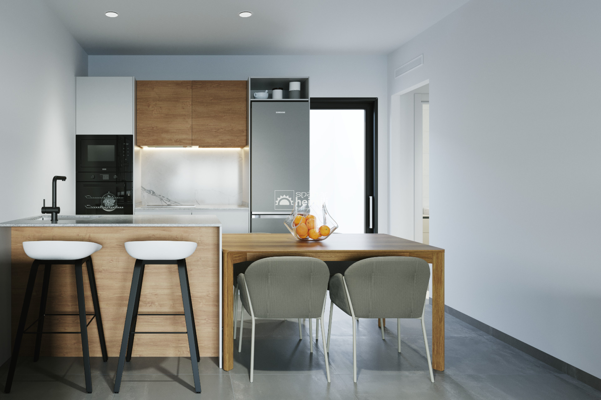 Obra nueva - Casa semi-adosada -
Roldán