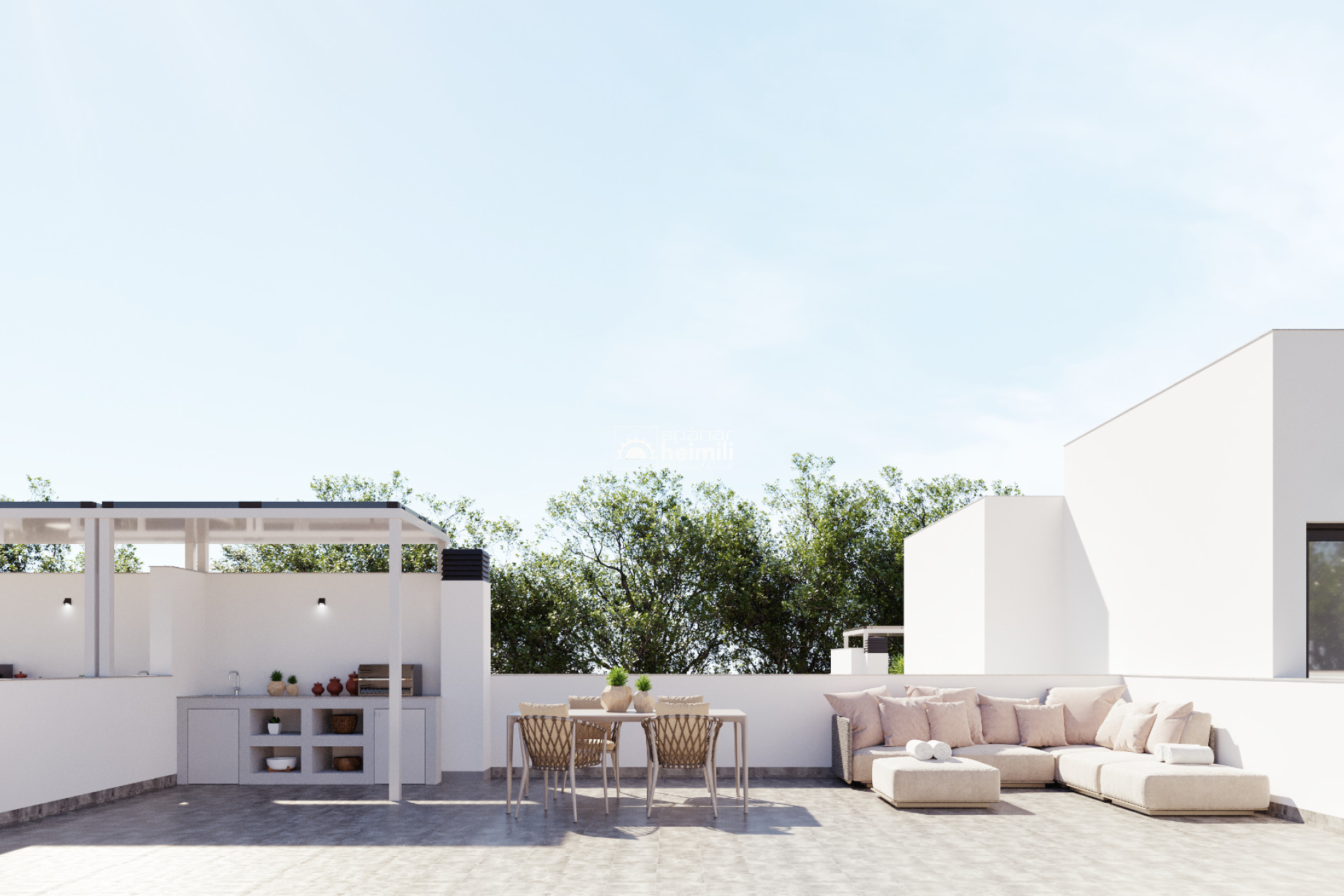 Obra nueva - Casa semi-adosada -
Roldán