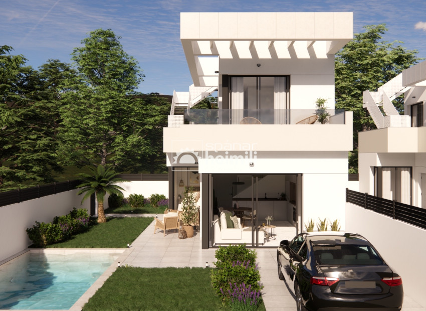 Obra nueva - Villa -
Algorfa/Los Montesinos