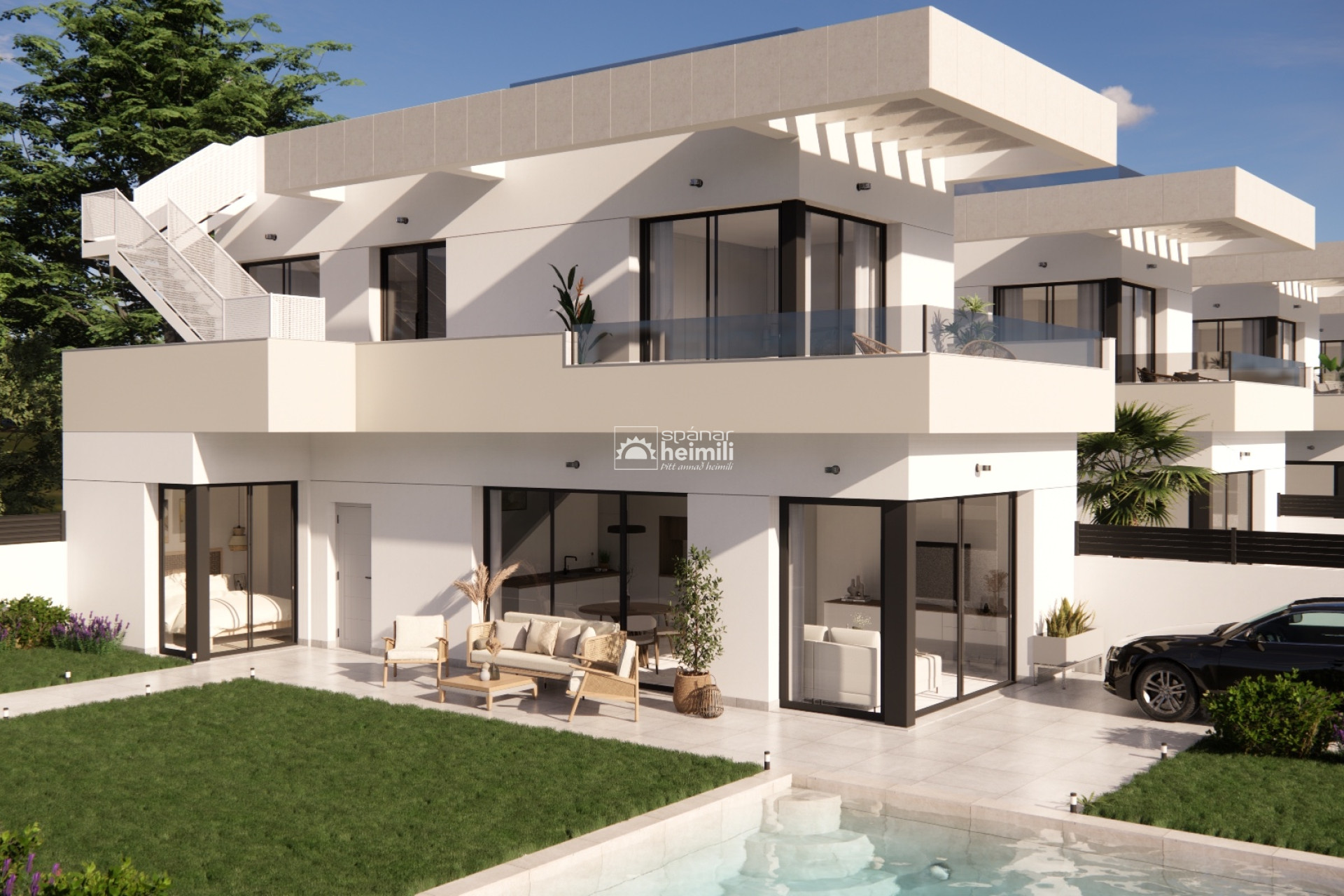 Obra nueva - Villa -
Algorfa/Los Montesinos