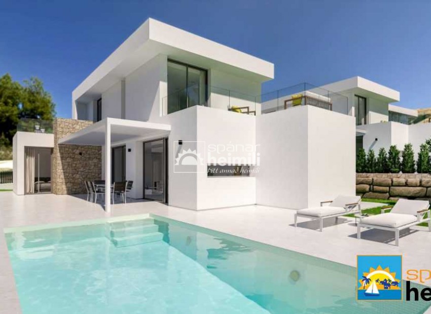 Obra nueva - Villa -
Benidorm - Sierra Cortina