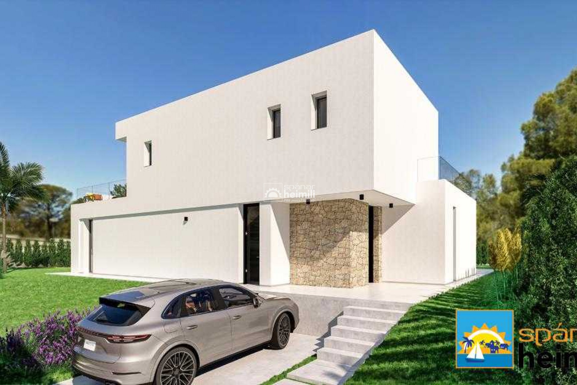 Obra nueva - Villa -
Benidorm - Sierra Cortina