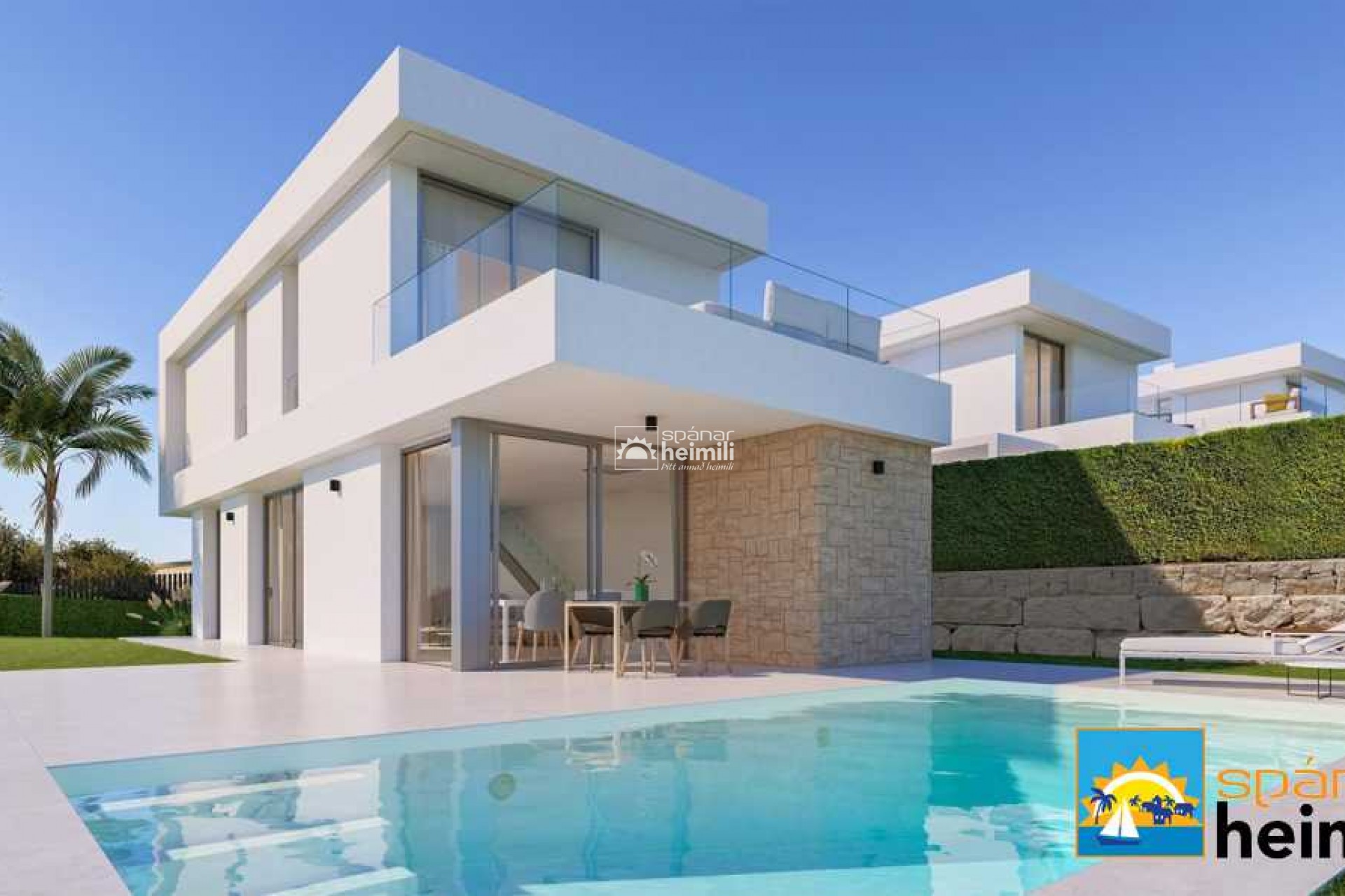 Obra nueva - Villa -
Benidorm - Sierra Cortina