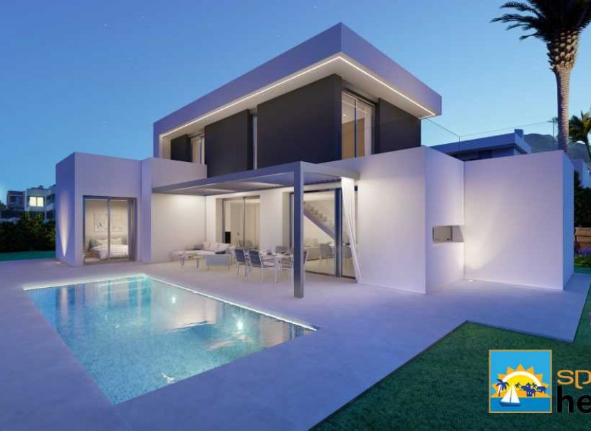 Obra nueva - Villa -
Benidorm - Sierra Cortina