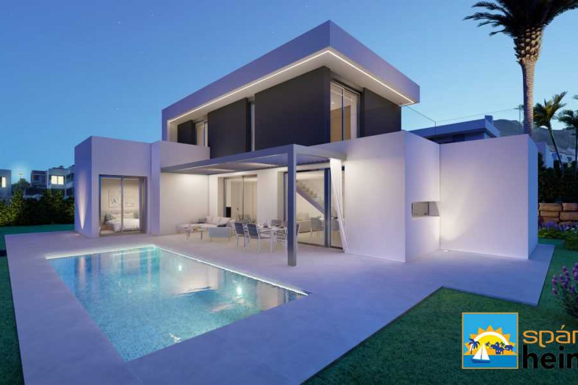 Obra nueva - Villa -
Benidorm - Sierra Cortina