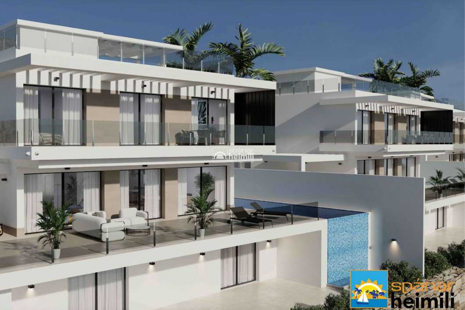 Obra nueva - Villa -
Benidorm - Sierra Cortina