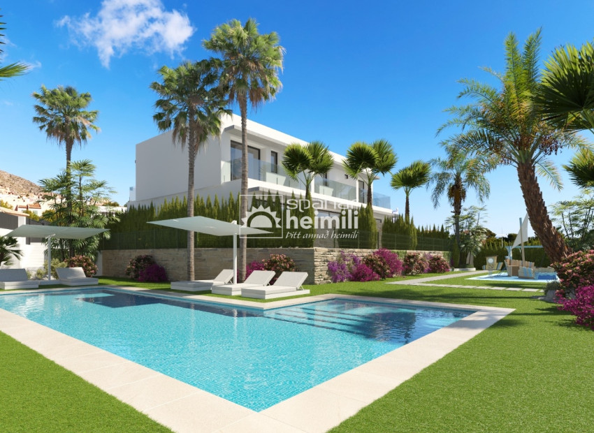 Obra nueva - Villa -
Benidorm - Sierra Cortina