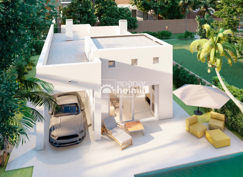 Obra nueva - Villa -
Los Alcazares