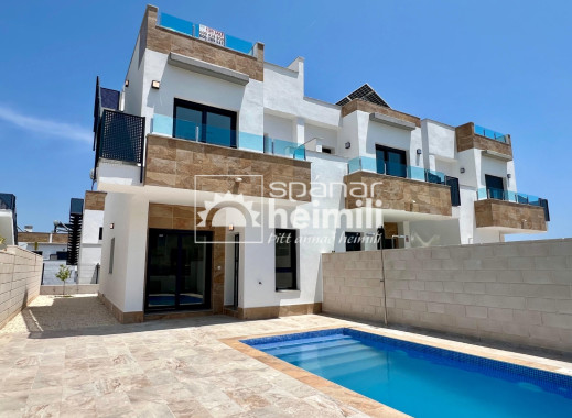 Semi-detached house - New Build - Polop de la Marina  -
                polop