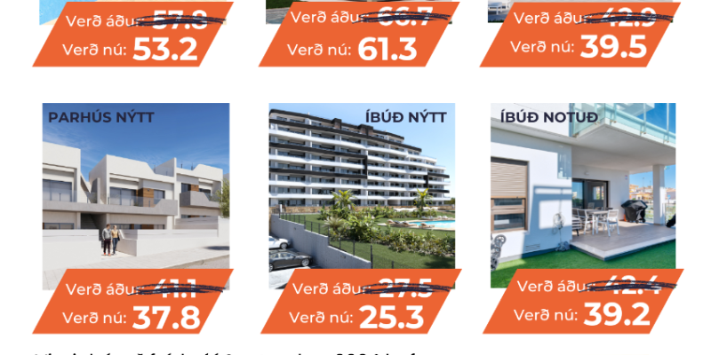 Allt að 8% ódýrari húsnæðisverð með styrkingu krónunar