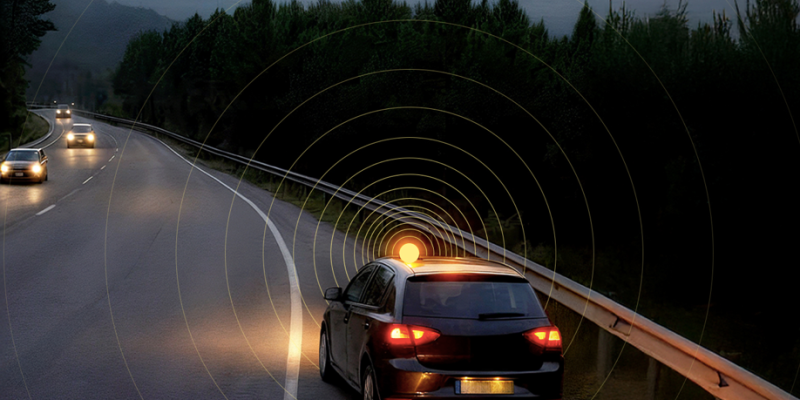 Ný umferðarlög á Spáni vegna neyðarljósa í ökutæki frá og með 1. Janúar 2026