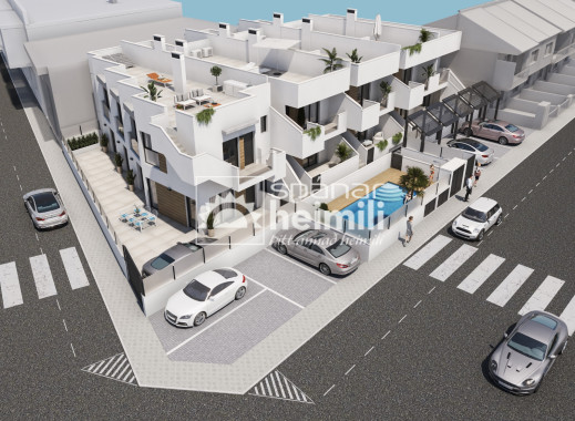 Nýbygging - Efri/neðri íbúð -
San Pedro Del Pinatar