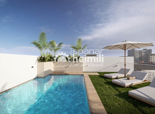 Nýbygging - Íbúð í fjölbýli -
Torrevieja - Centro